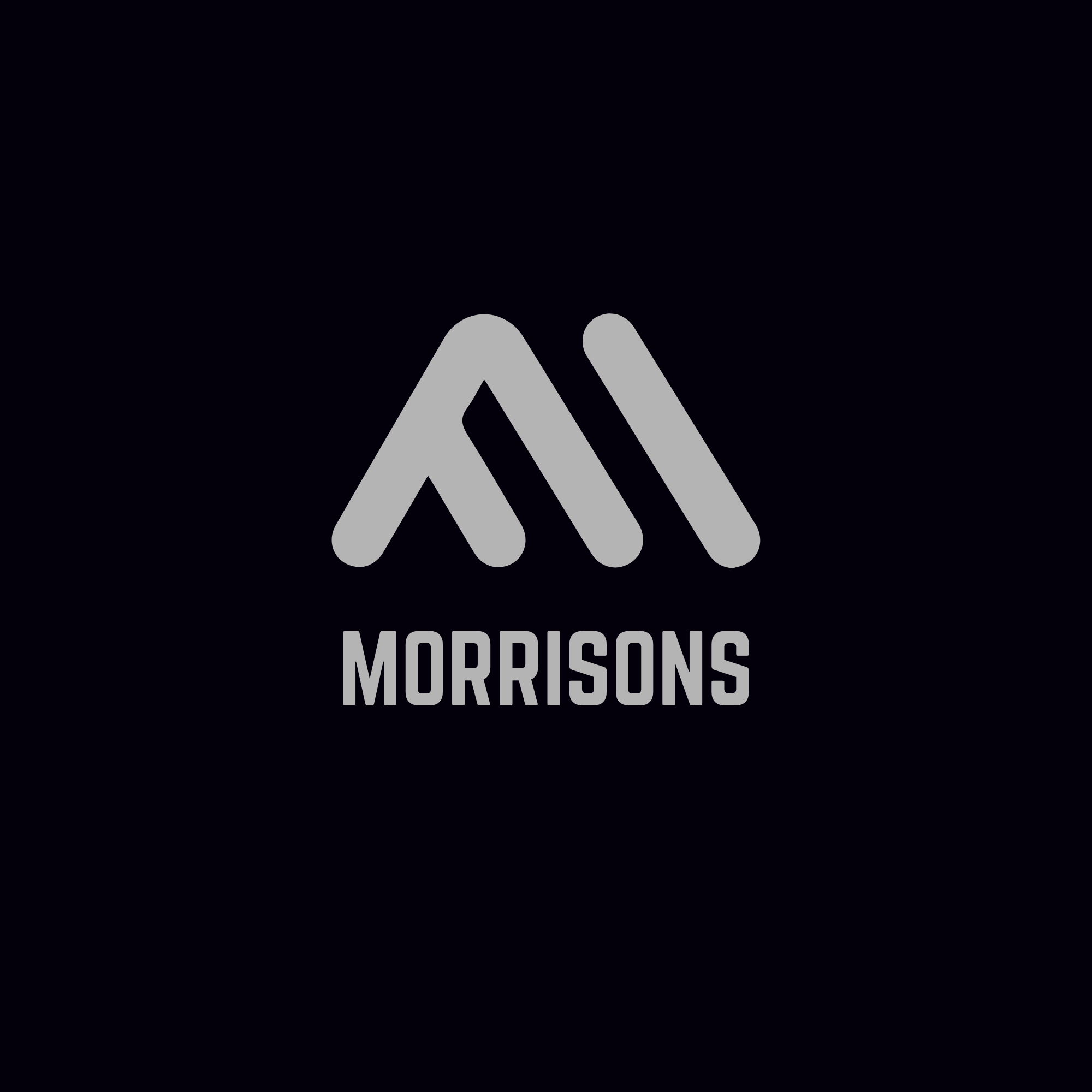 Black and White Initial M & F Corporate Logo